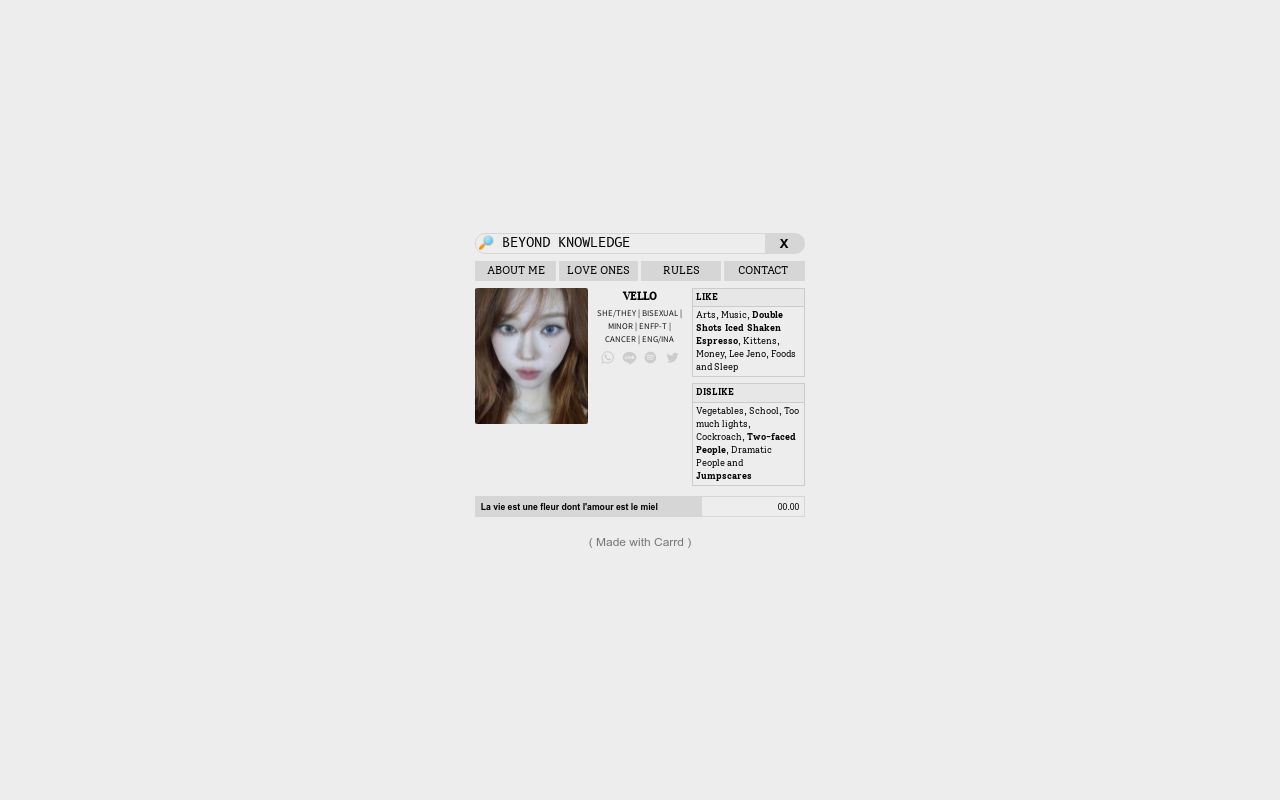 Carrd profile picture for @autograph